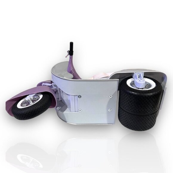 Our Generation Ride In Style Scooter Motorcycle and Pink Helmet for 18" Dolls - Picture 5 of 14